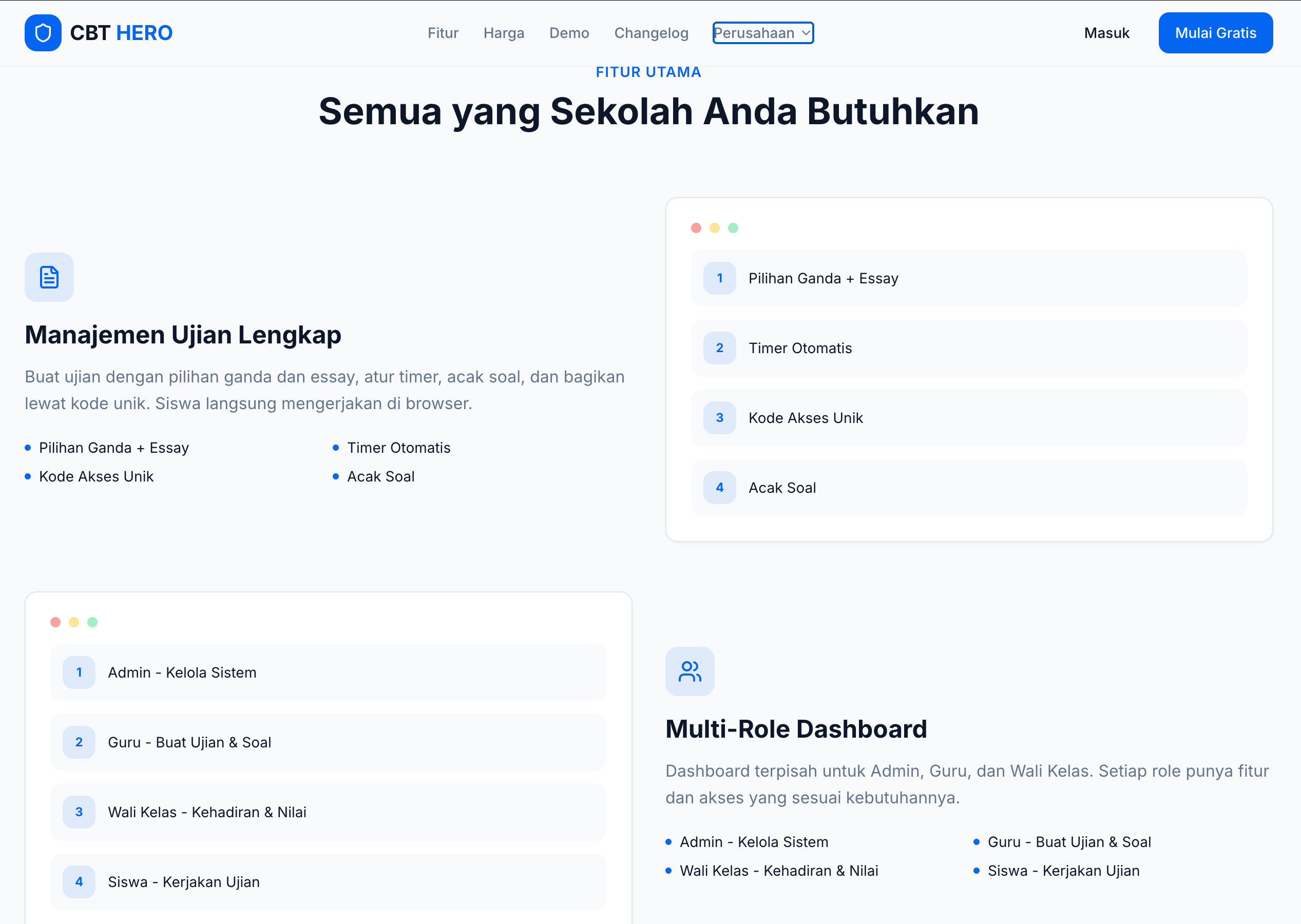 CBT App – Computer Based Test Application for Schools